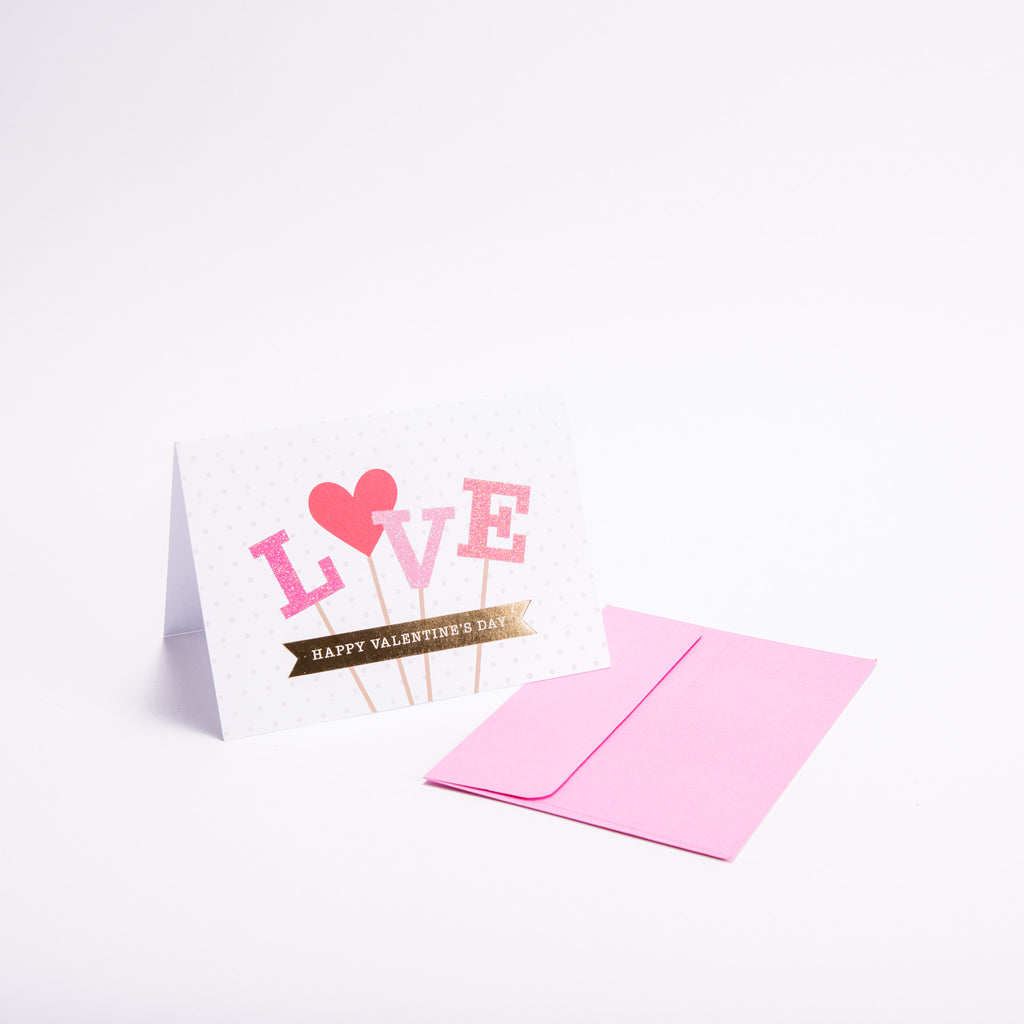 "Love" Greeting Card